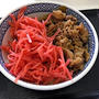 まずは吉野家で腹ごしらえ