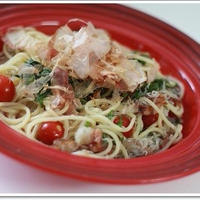鰹たっぷり♪夏のあっさり冷製パスタ☆