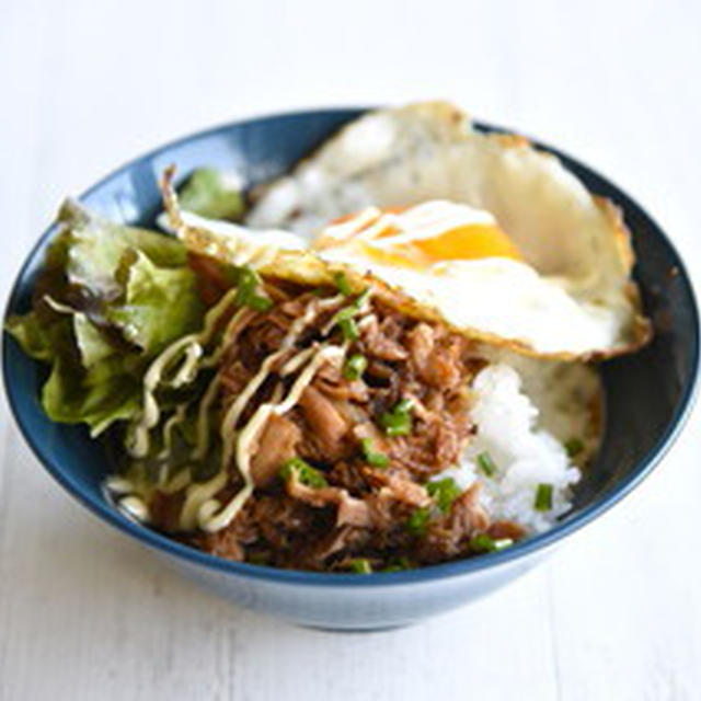 おとすいにツナ（青ラベル）を使った『ご飯が美味しくなるツナのテリたま和風丼』