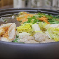 【鶏団子のシャンタン鍋♪】