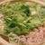 今年の鍋は、しゃきしゃき「レタしゃぶ」で。にんにく出汁が食欲をそそる。虎の尾の生とうがらしで大人は楽しむ