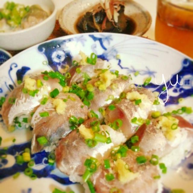鯵寿司