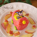絵本『モリくんのりんごカー』を作ってみました☆絵本・映画のおやつ「りんごパウンドのフォンダンケーキ」