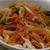 すき焼き味の混ぜうどん