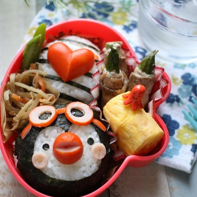 ワイヤーママ７月号＊ぺんぎんキャラ弁掲載中