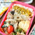 いつものように、作り置きとかレンチンおかずを詰めたお弁当。