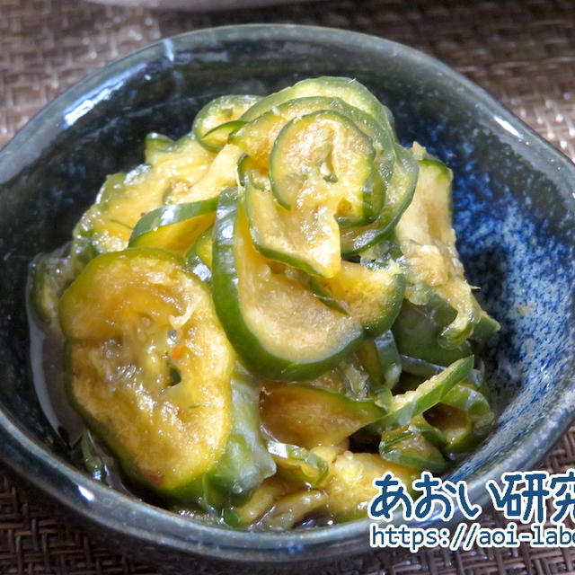 料理日記 155  / きゅうりの醤油漬け