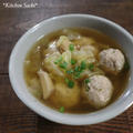 白菜とエリンギの肉団子スープ♡【#簡単レシピ#スープ】