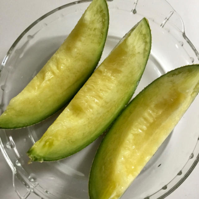メロンはそのままが一番