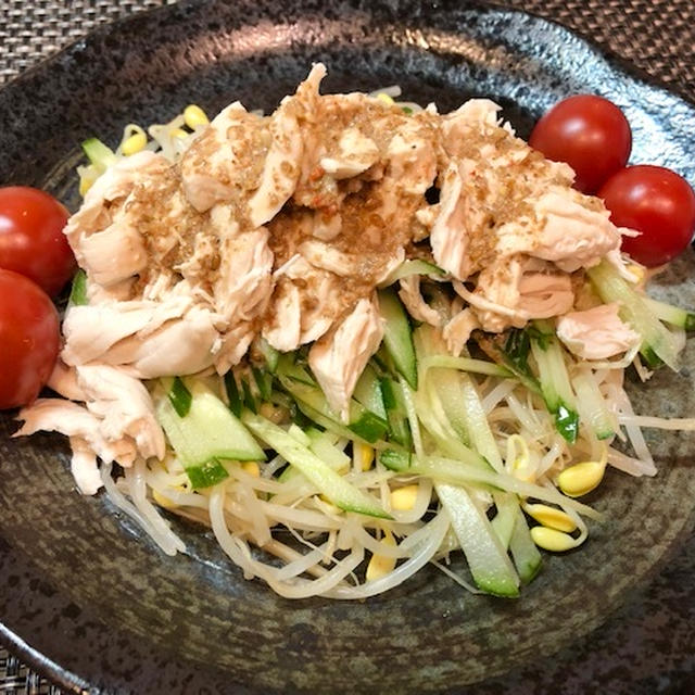 バンバンジー♡麻婆豆腐♡黒胡麻豆腐