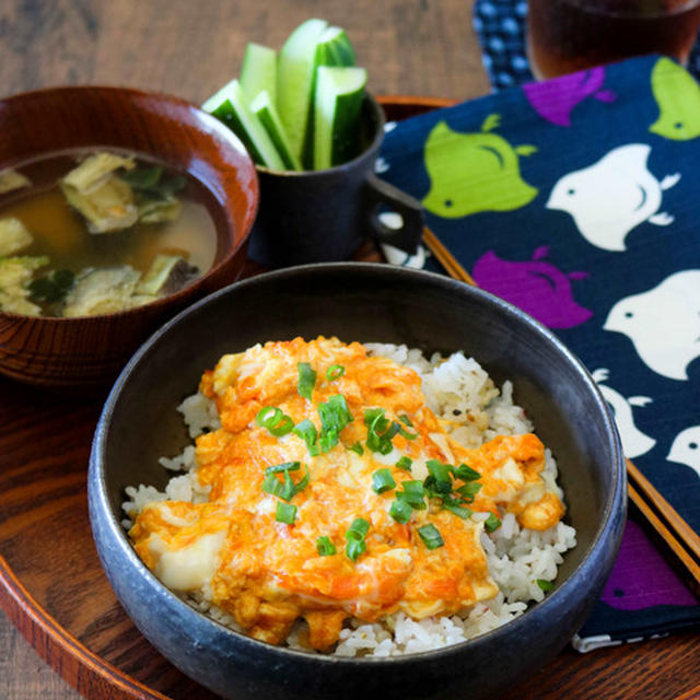 たまご丼のランチ。～米とたまごさえあれば～