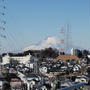 富士山に雪が増えた！ / 頭隠して...