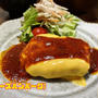 【チーズハンバーグ】