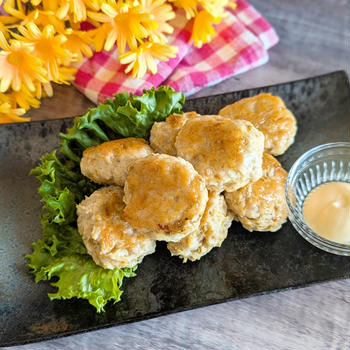【えのきカレーつくね】お弁当にもピッタリなヘルシースパイシーおかず☆