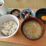 またまた超手抜きの超粗食の晩御飯(≧∀≦)