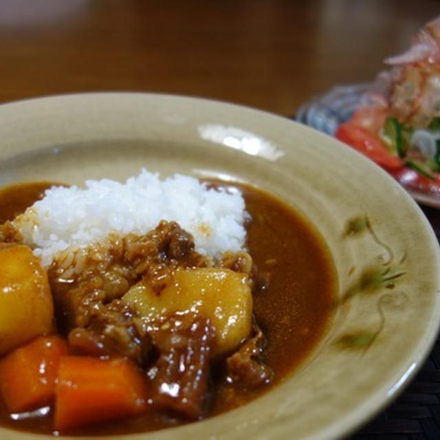 お盆には欠かせないカレー