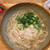 ワンタンにゅう麺とアライグマ