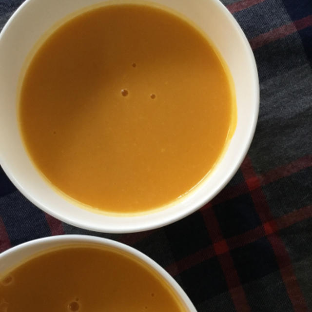 バターナッツかぼちゃでスープ