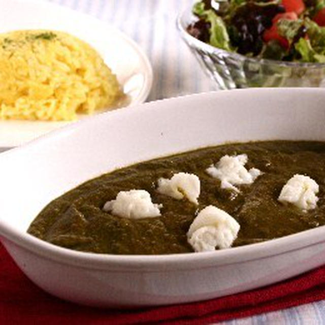 おとなとこどもの♪「ほうれん草とチーズのココナッツカレー」