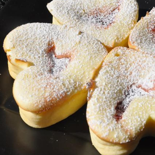 １ボールで出来ちゃう、カルダモンの春色チーズケーキ