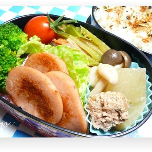 カブ煮もの＆茎金平･･お弁当♪