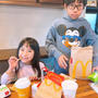 ランチはマックです！！