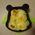 ポテトと卵のチーズ焼き