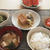 サバ缶・茗荷・厚揚げの南蛮煮でお昼ごはん