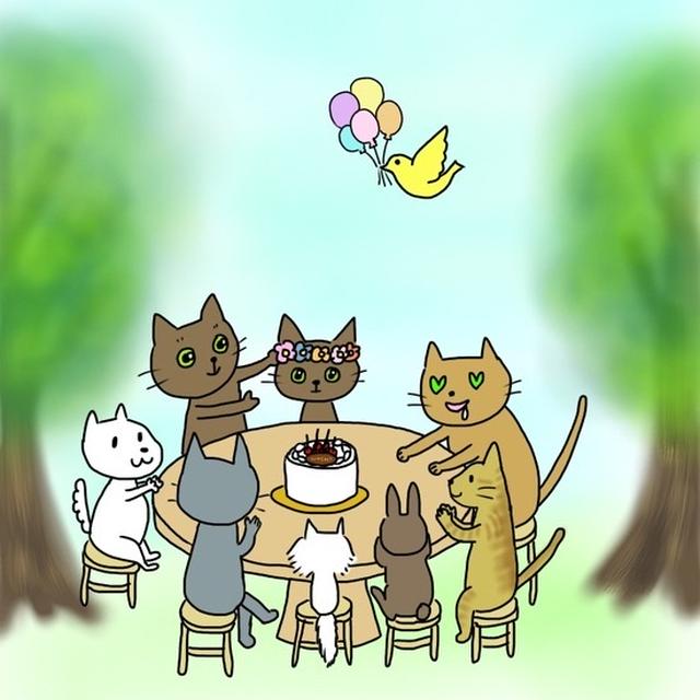 ちび子、初めての月命日