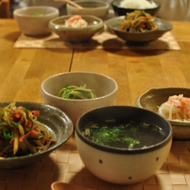 チャプチエといろいろ晩ごはんとお土産