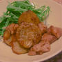 サツマイモと鶏肉のハニーマスタード焼き