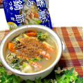 鰹節が香る鍋つゆで～広島産牡蠣と赤海老鍋～〆は・・和風パエリアで！