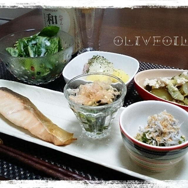 胡瓜が・・・サントリー和膳に合わせたお料理たち