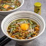 月見山菜なめこそば午後は、お家にある調味料で簡単に作る、ヘルシーなお蕎麦のレシピ...