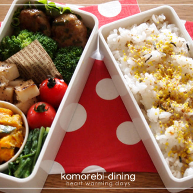 お弁当　照り焼きハンバーグ