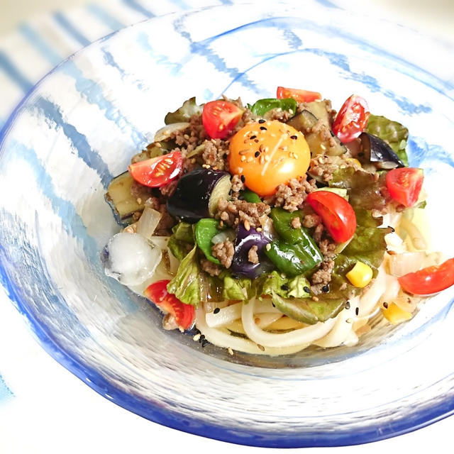 ＊夏野菜うどん＊