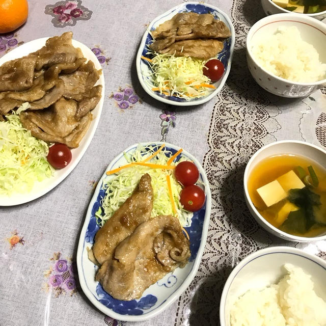 【バァバん家】いつもとチョット違う豚肉のオカズ☆めっちゃ絶品☆豚の焼肉定食