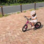 孫が一人で自転車に乗ってます！！
