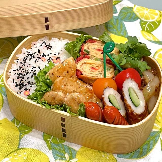 【お弁当】節約節約が美味しく大変身!!週始めのお弁当