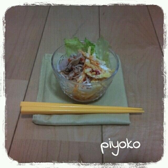 暑い日にオススメ！【ビビンそうめん★】