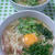 薬味うどんでお昼ご飯