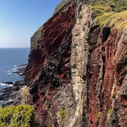 赤壁　in　知夫里島