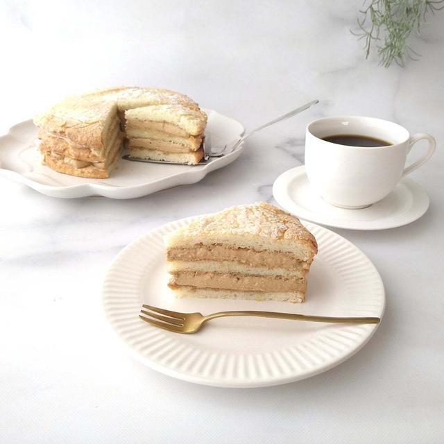 コーヒークリームのダックワーズケーキ〈卵白5個分〉