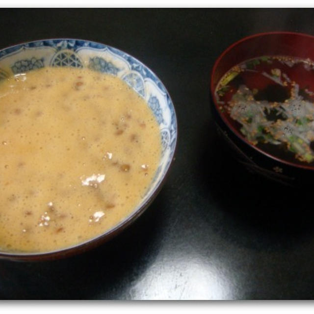 今日の朝ご飯