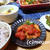 六甲のめぐみで買ったカリフラワーでトマトチーズ焼き＆牛肉と菜の花の豆板醤炒めの夕食