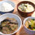 めんつゆで麻婆なすと小松菜の煮びたし定食