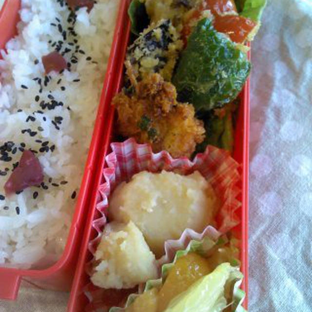 レシピカラフルフライ弁当