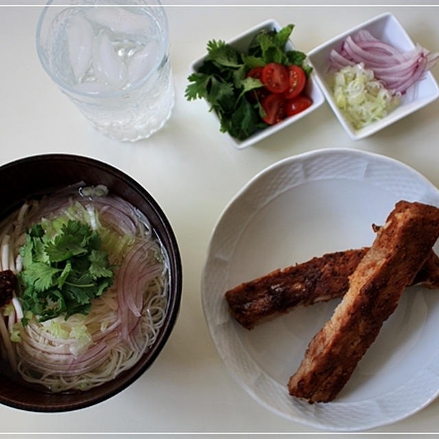 お素麺でベトナム料理のフォー