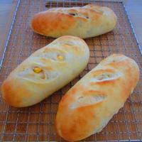 ｵﾆｵﾝｺｰﾝﾁｰｽﾞﾊﾟﾝ♪ｼﾅﾓﾝｸﾘﾁﾚｰｽﾞﾝﾊﾟﾝ♪ﾐﾆ食ﾊﾟﾝ♪