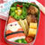 三角サンタさんのクリスマス弁当＊キャラ弁